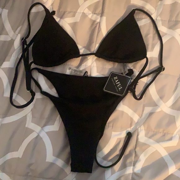 Zaful Other - Brand new Black ZAFUL High Waisted bathing suit